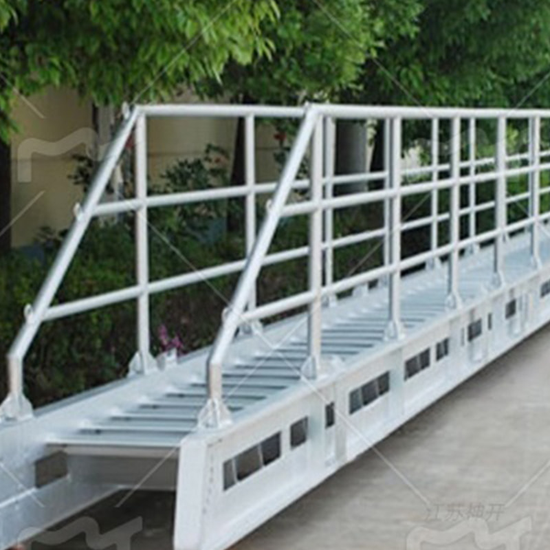 Landgang i aluminium